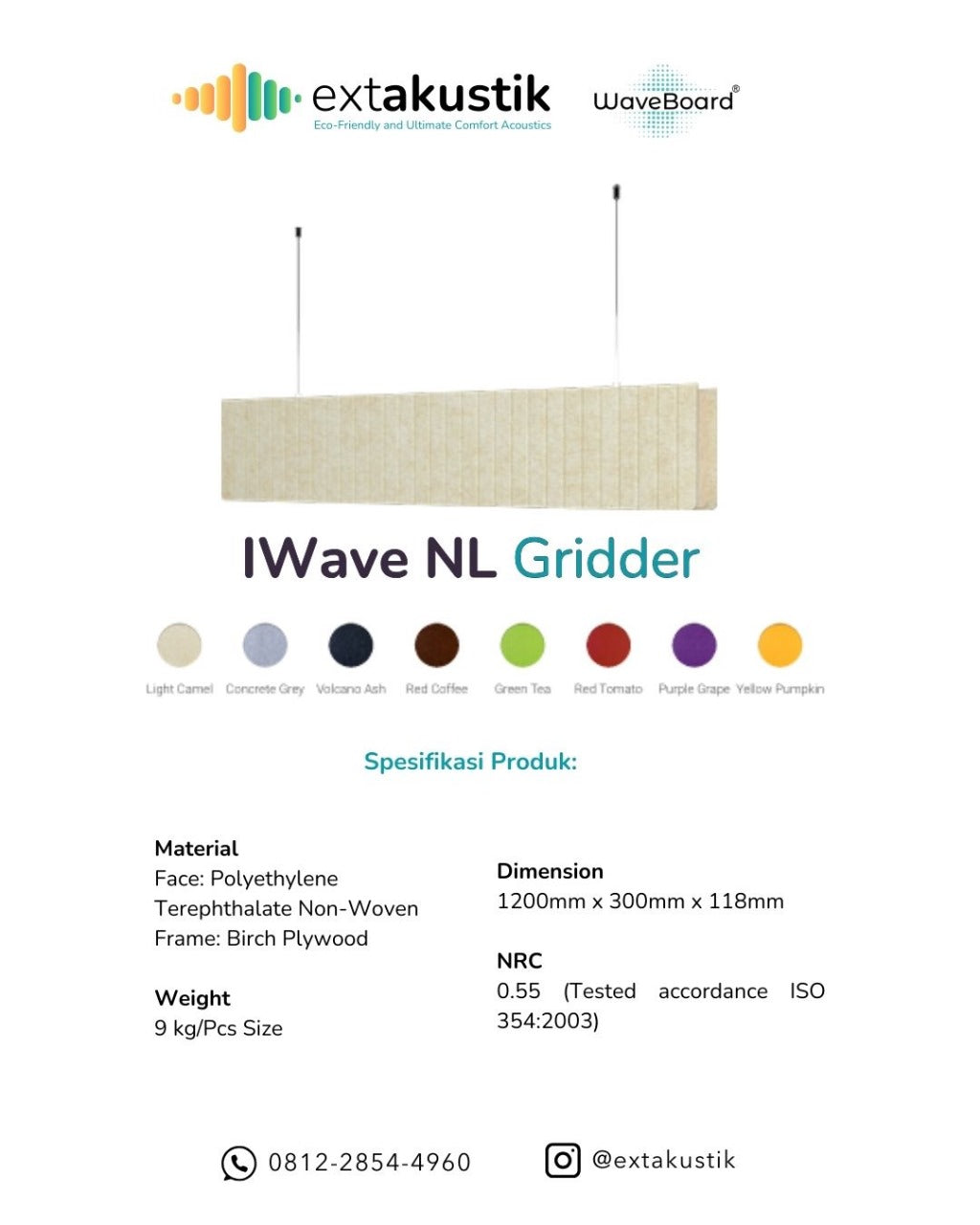 WAVEBOARD IWAVE NL GRIDDER (EXTAKUSTIK) WAVEBOARD IWAVE NL GRIDDER (EXTAKUSTIK)